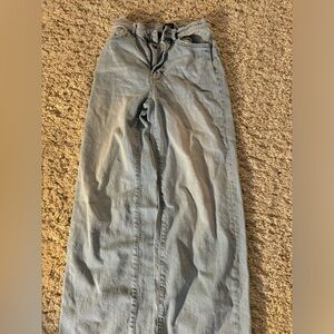 Urban outfitters high waisted light washed blue jeans